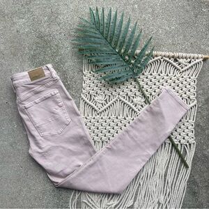 American Eagle Dusty Rose Pink Skinny Jeans Size 2 Hi-Rise Jegging